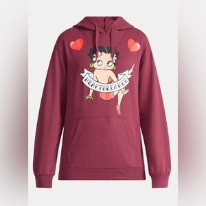 Betty Boop Women's Graphic Print Hoodie
